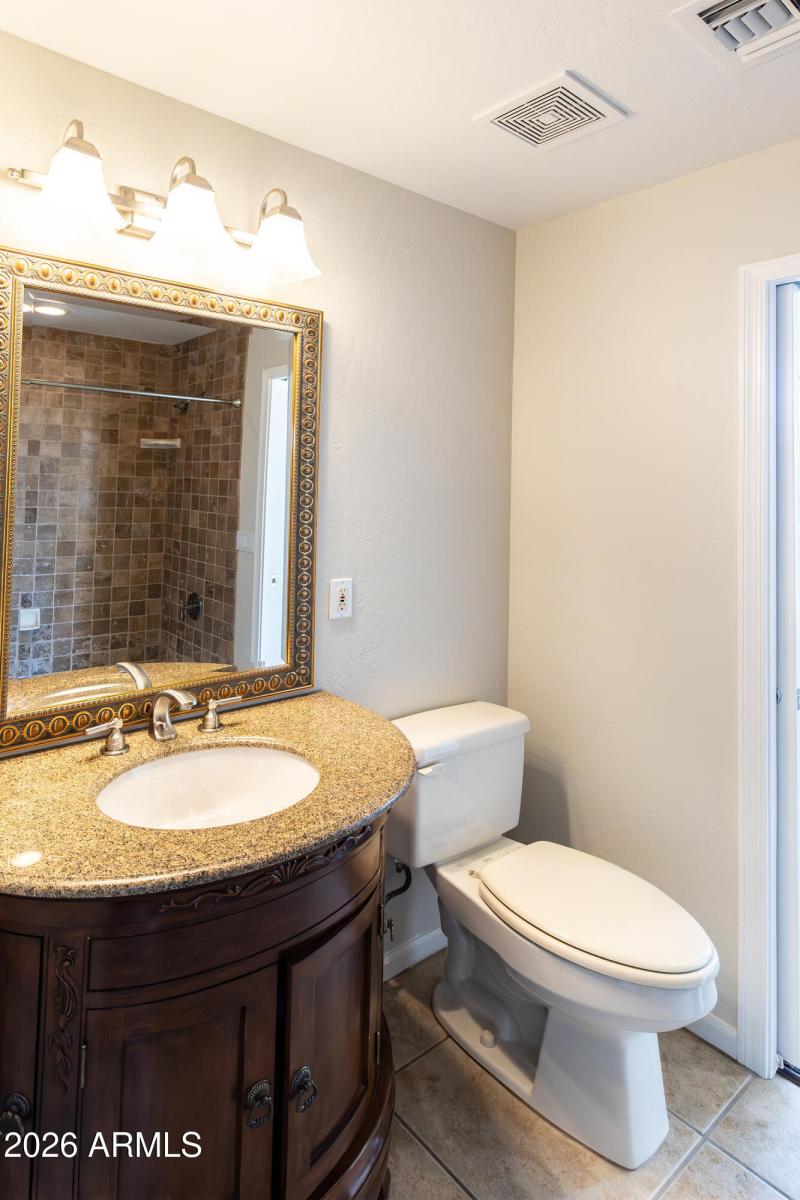 Office and Bedroom 1 Shared Bathroom