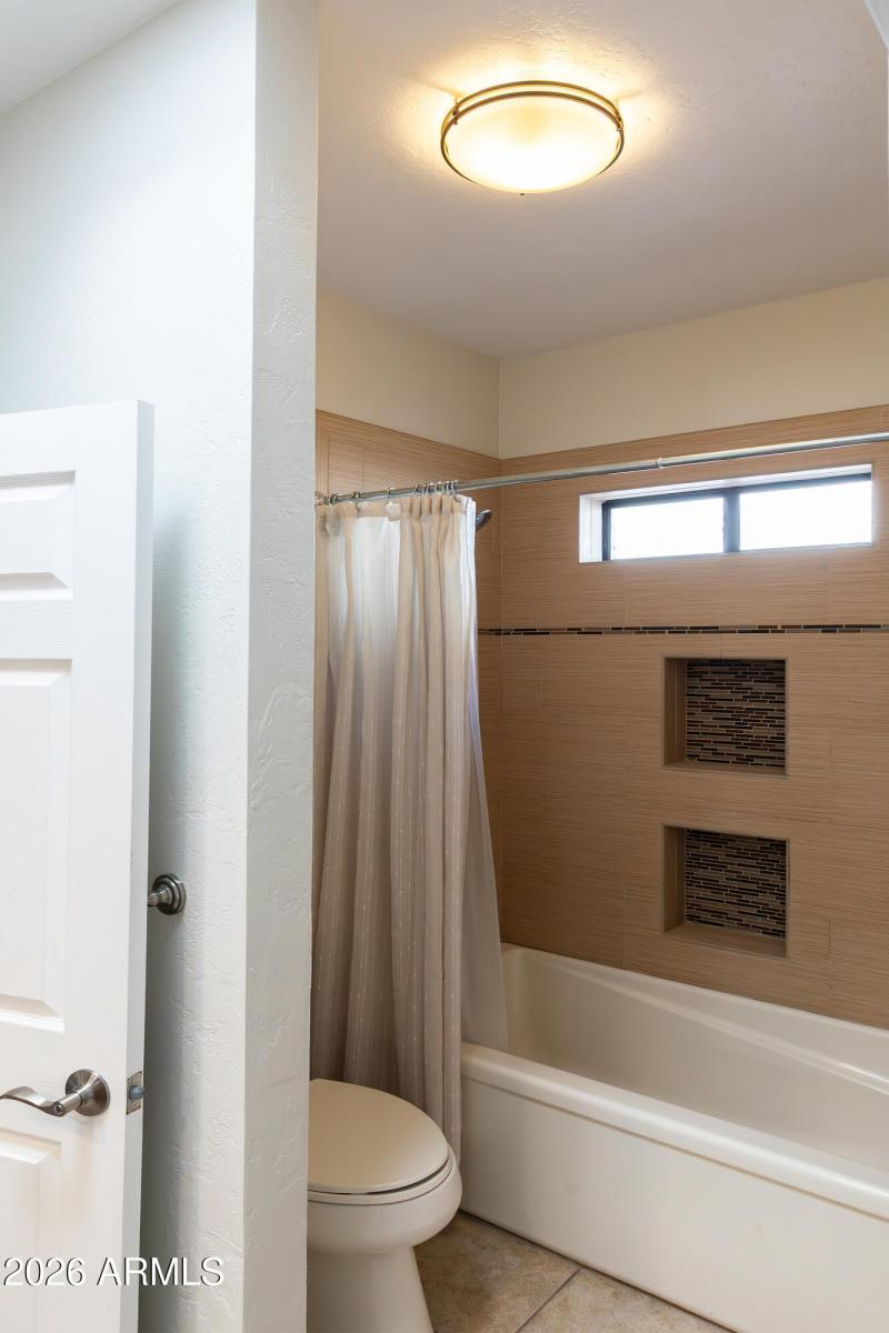 Bath shared with Bedroom 3 & 4