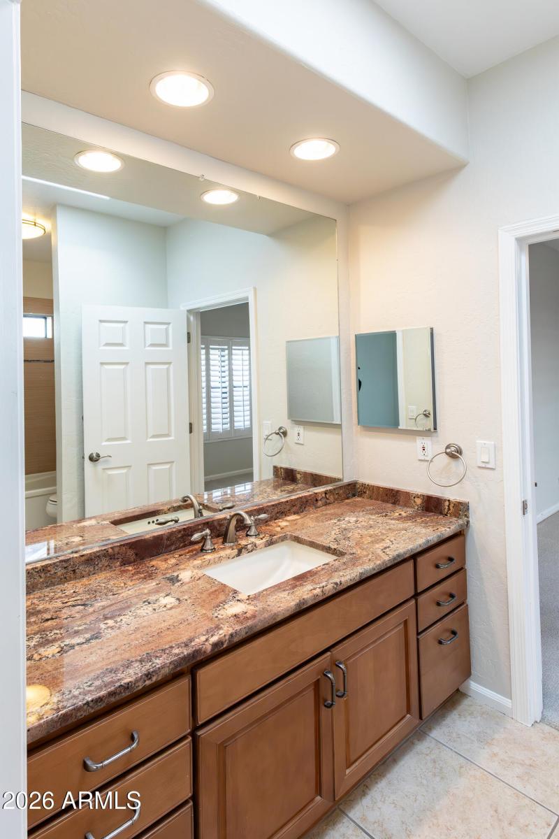 Bathroom shared with bedroom 3 & 4