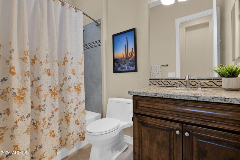 Second Bathroom with Tub