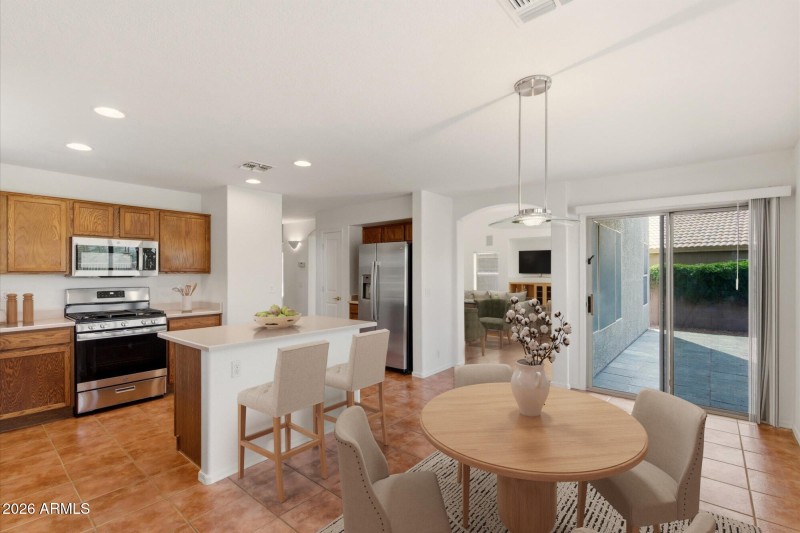 Kitchen/Dining - Virtually Staged