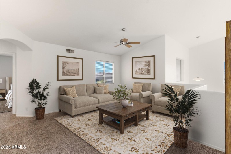 Loft - Virtually Staged