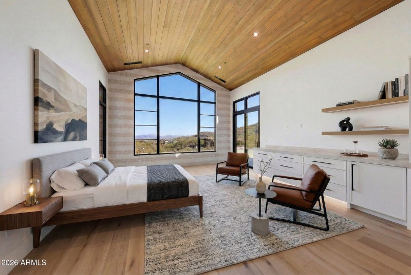 Master Bedroom Staged