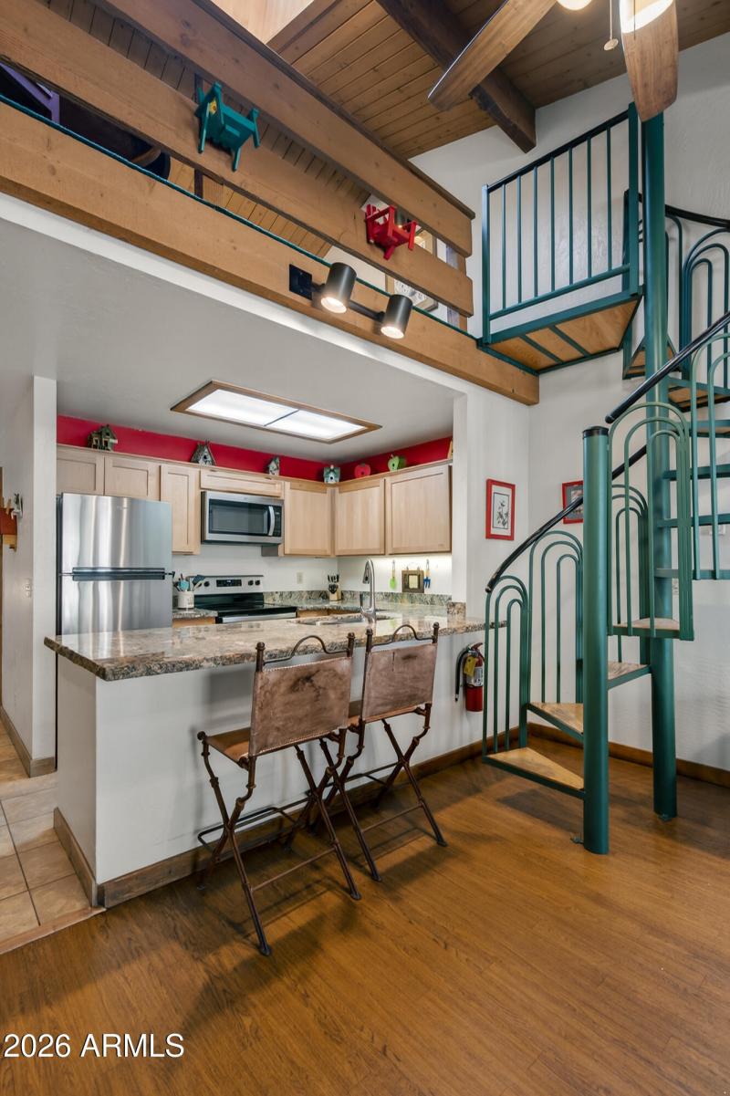 Circular Stairs to loft