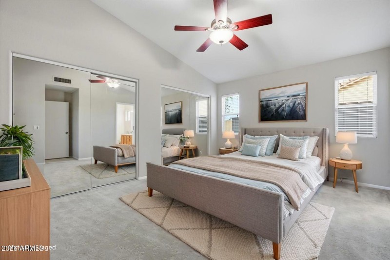 Large primary bedroom