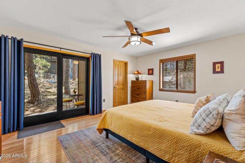 Primary Bedroom with Covered Deck