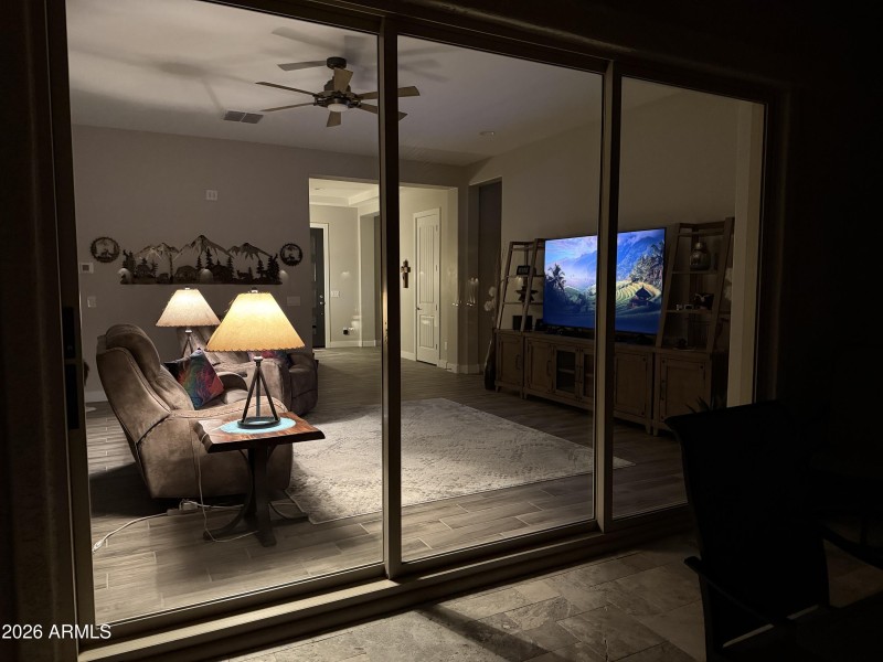 Evening - Living Room