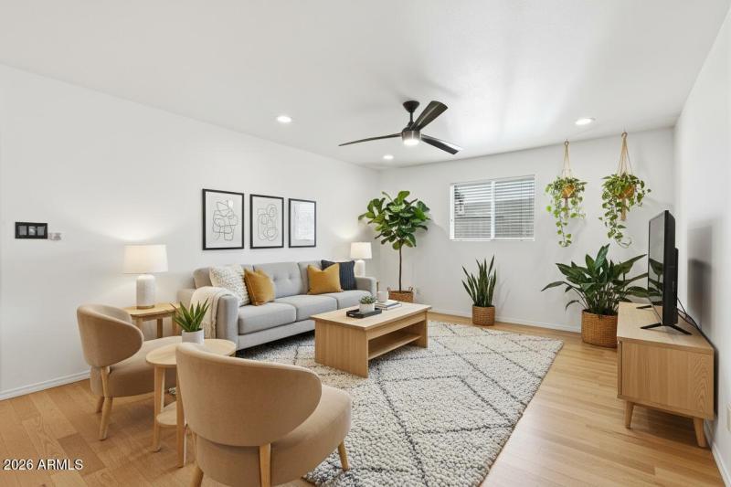 Family Room Virtual Staging 1