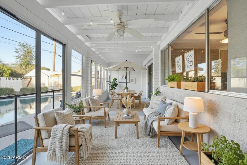 patio virtual staging