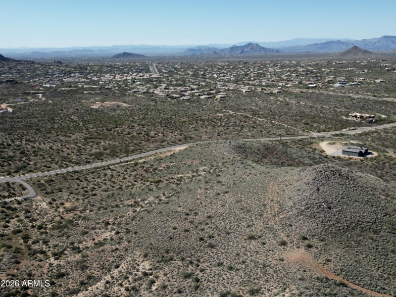 Back of Lot Looking North West