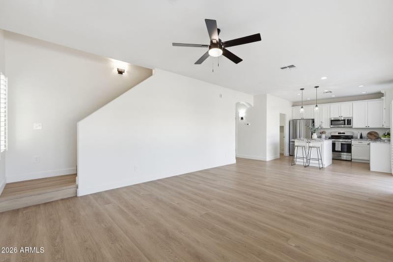 Family room to second level