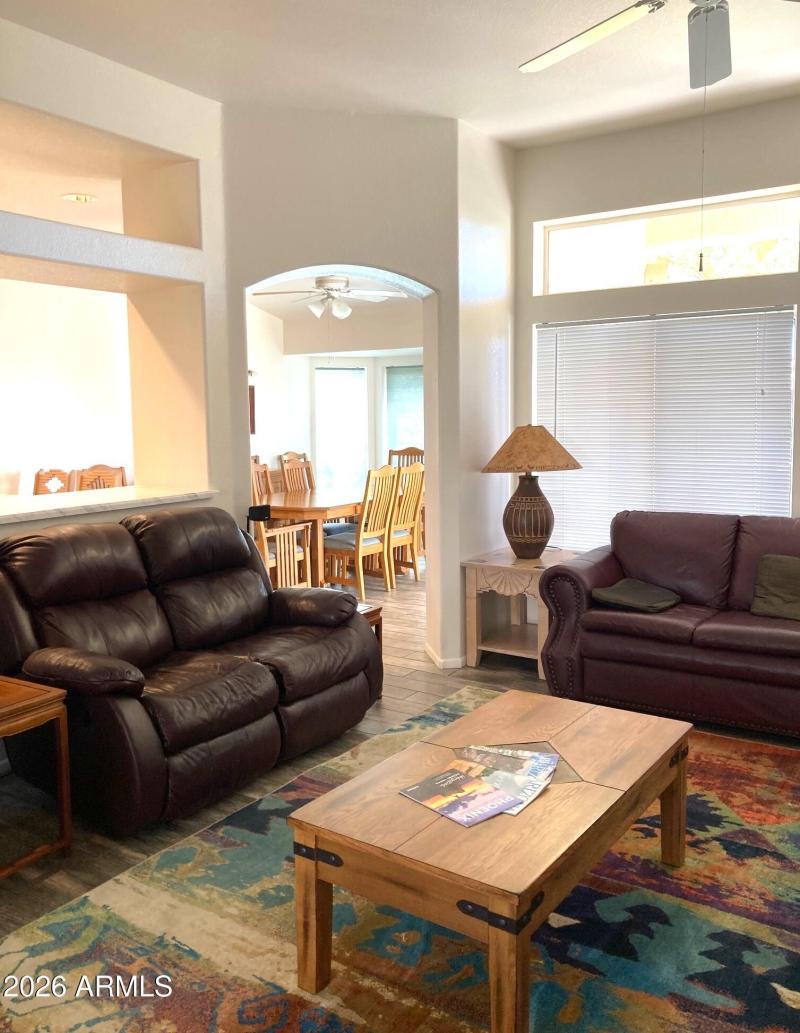 Living rm looking to Dining rm