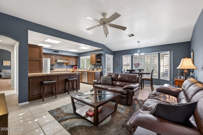 Family Room toward Kitchen