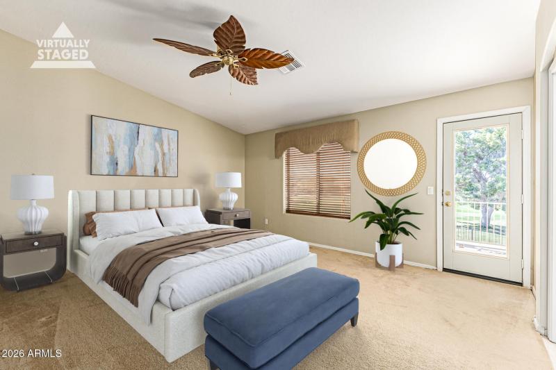 VIRTUAL STAGED - Primary Bedroom