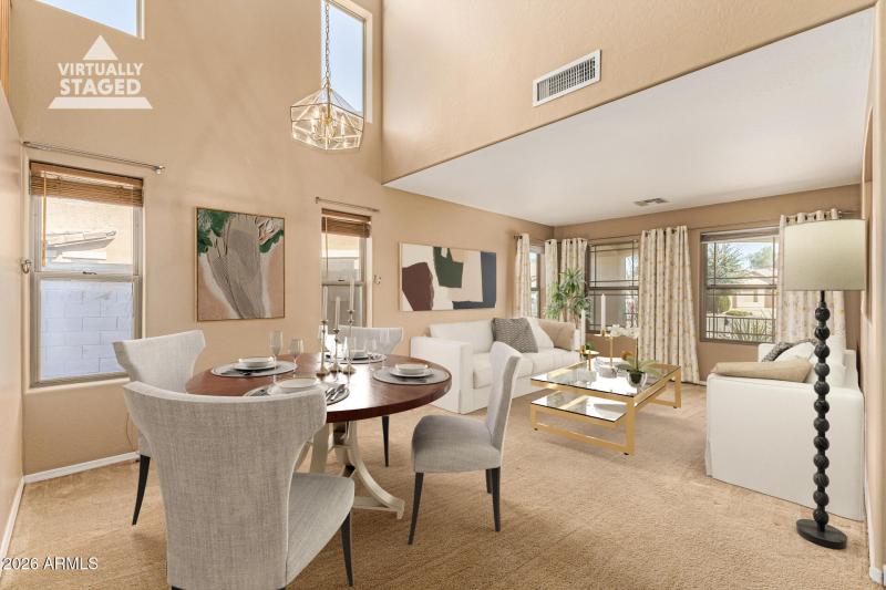 VIRTUAL STAGED - front room