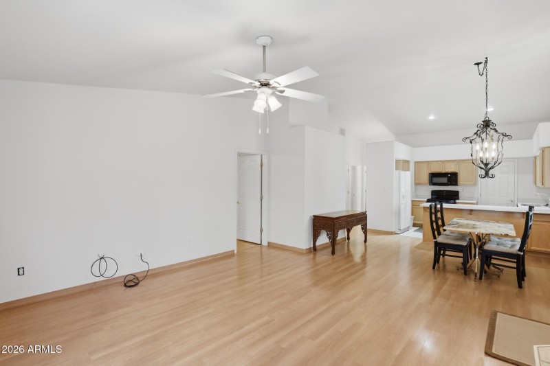 Living Room to Kitchen