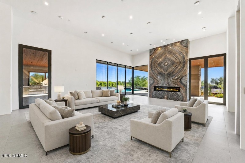 Great Room Virtually Staged