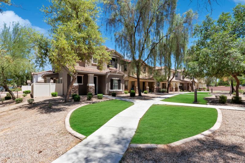 Exterior and green space