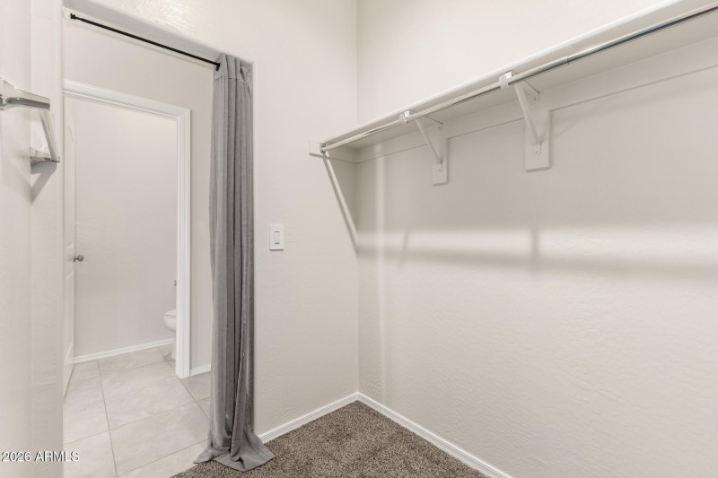 Primary Walk In Closet