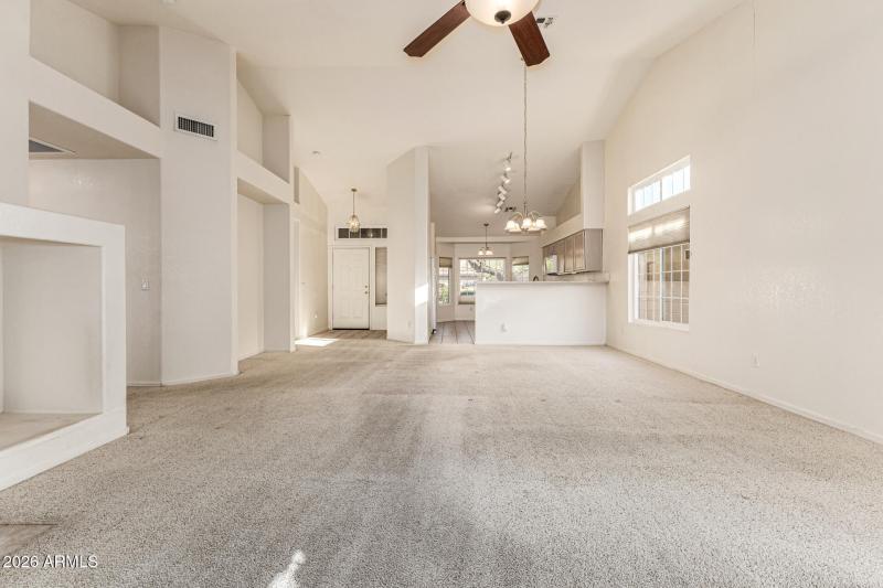 Great Room to Kitchen and Entry