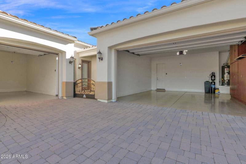 3-Car Garage With Epoxy Flooring