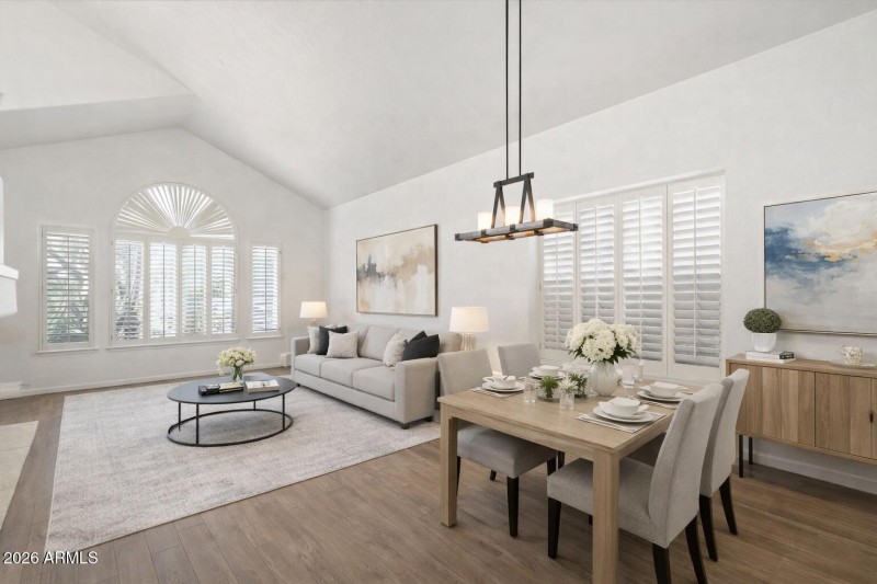 Formal Dining and Living Room Virtually