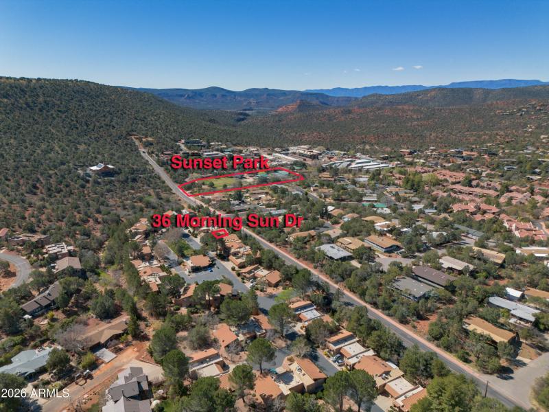 Aerial View of Location