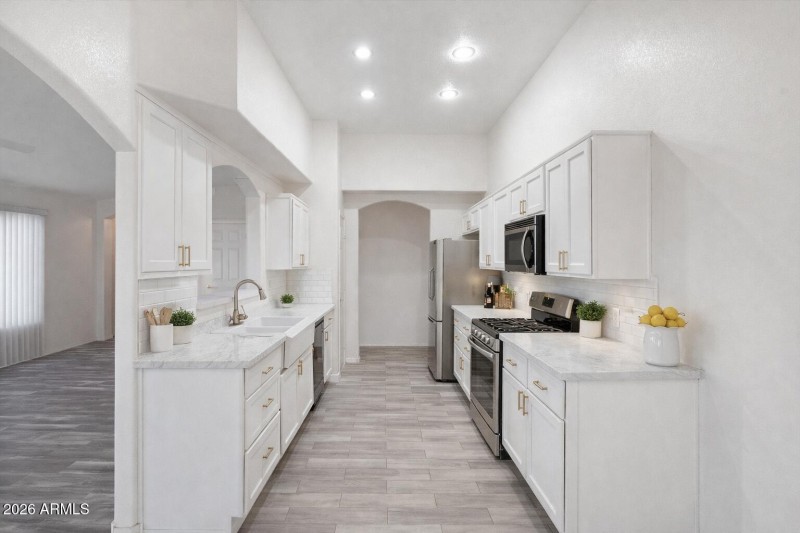 Updated Kitchen - Digitally Rendered