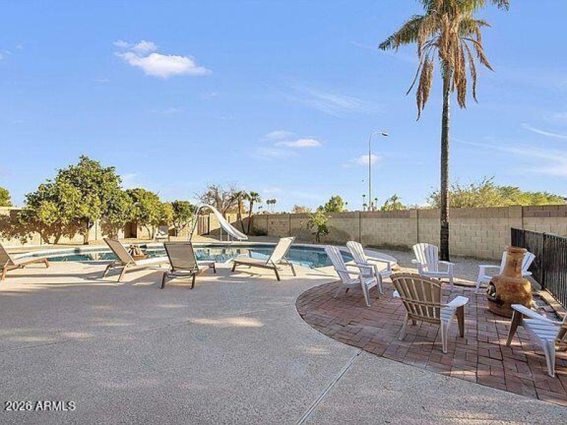 Alder Pool and Fire Pit