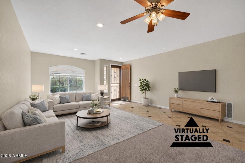 84-V Staged Front Room