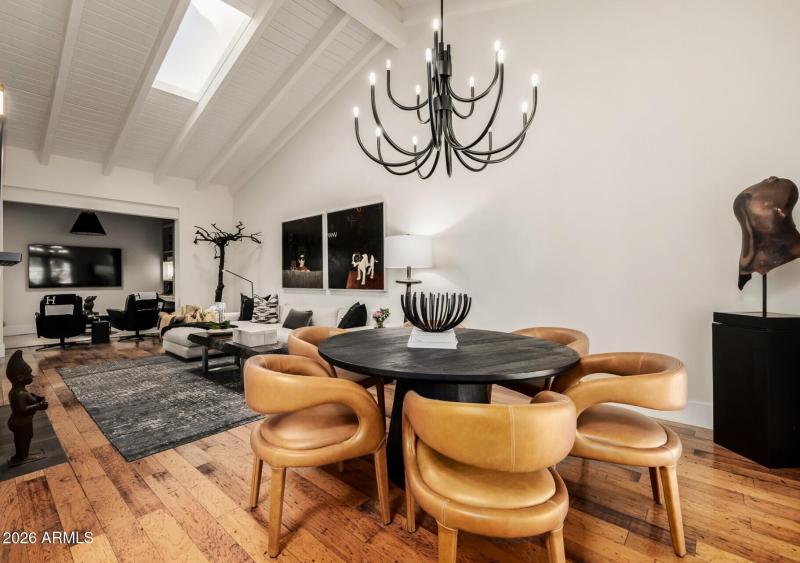 Dining to Living Rm to Library