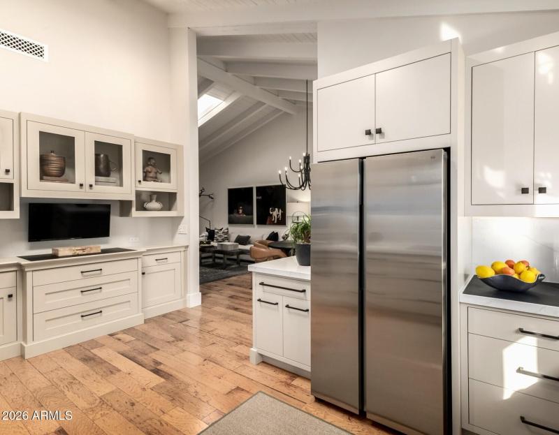 Renovated Kitchen to Living Rm