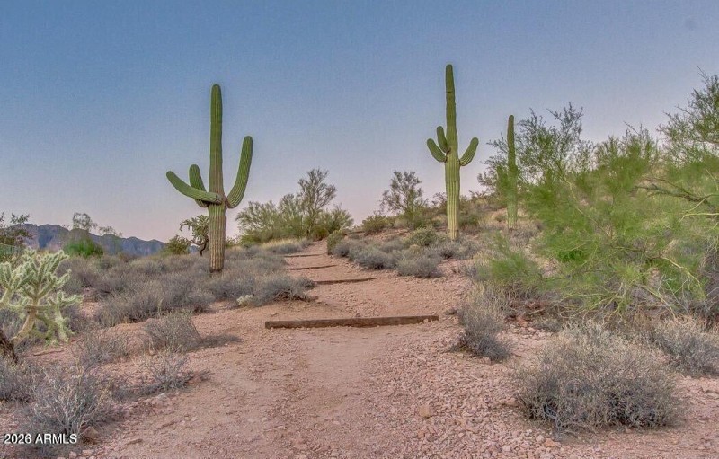 Superstition Foothills Hiking path