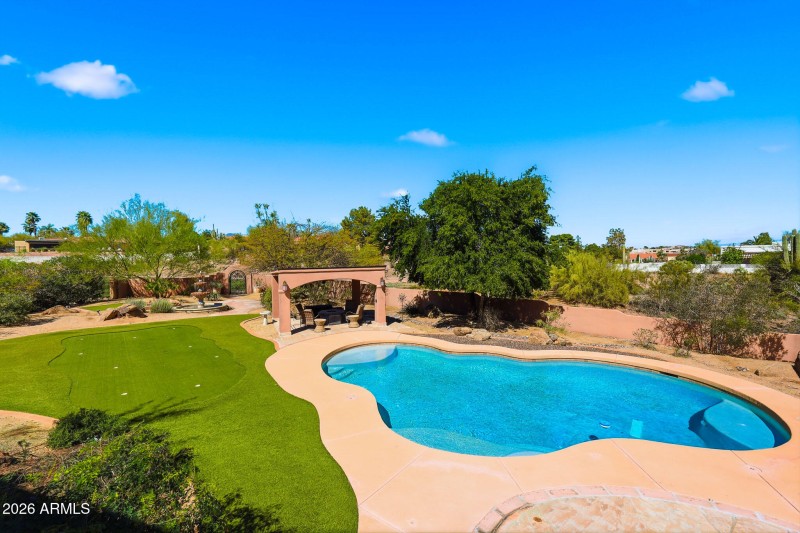 Resort style private grounds