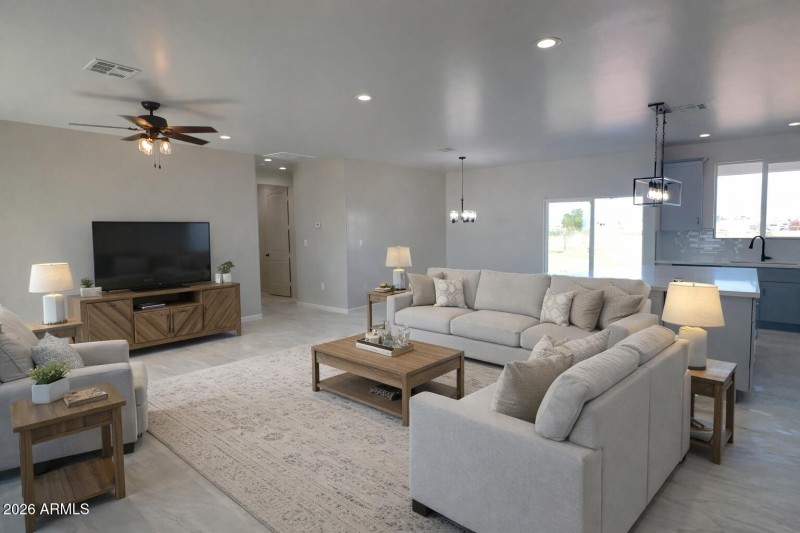 Living room AI DEcor