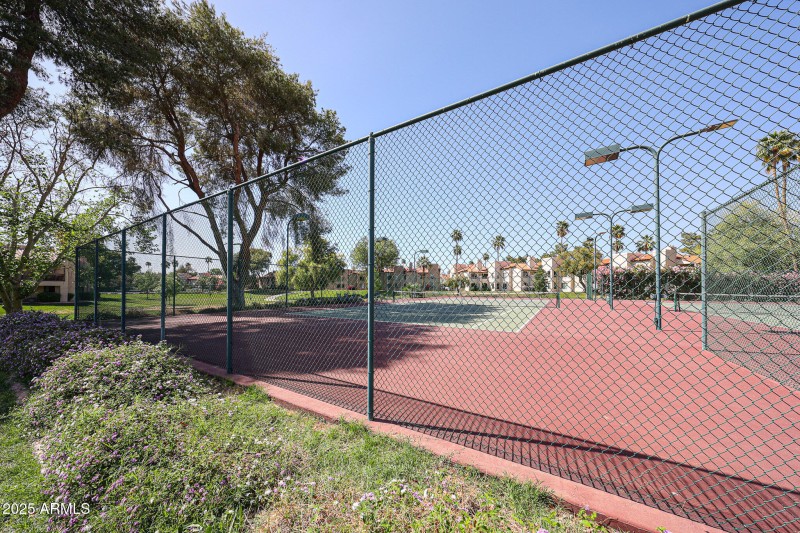 Community Tennis Courts View 2