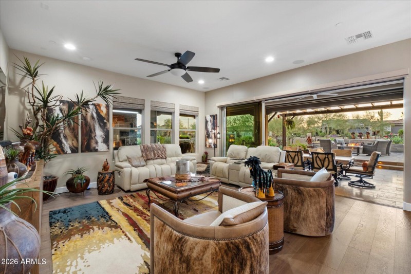 Great room/back patio