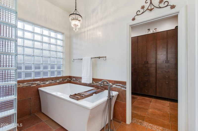 Stand Alone Tub + Shower