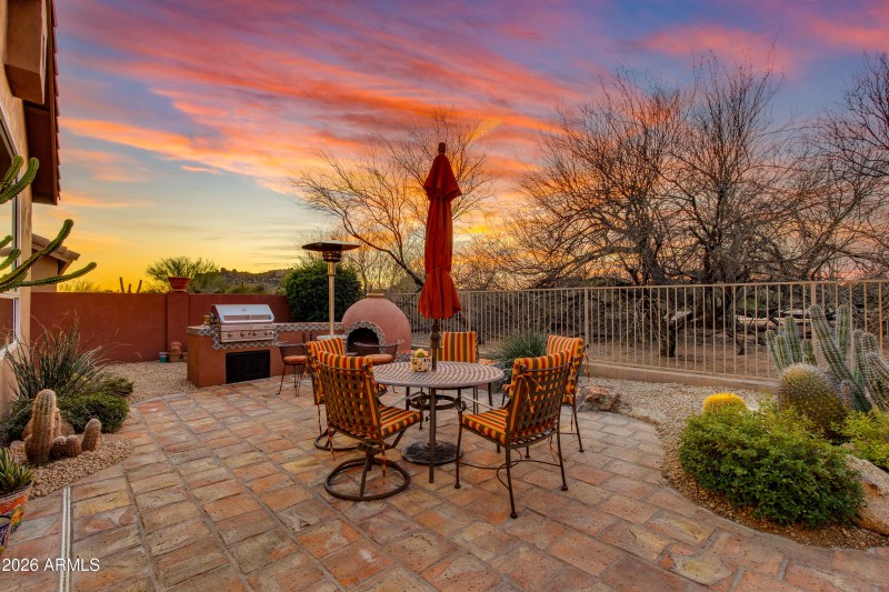 eating + BBQ + Kiva Fireplace