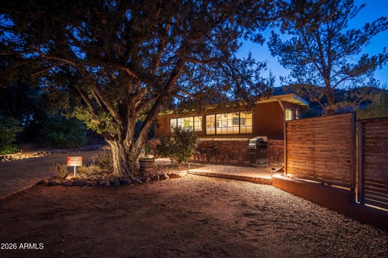 Twilight view - Main House