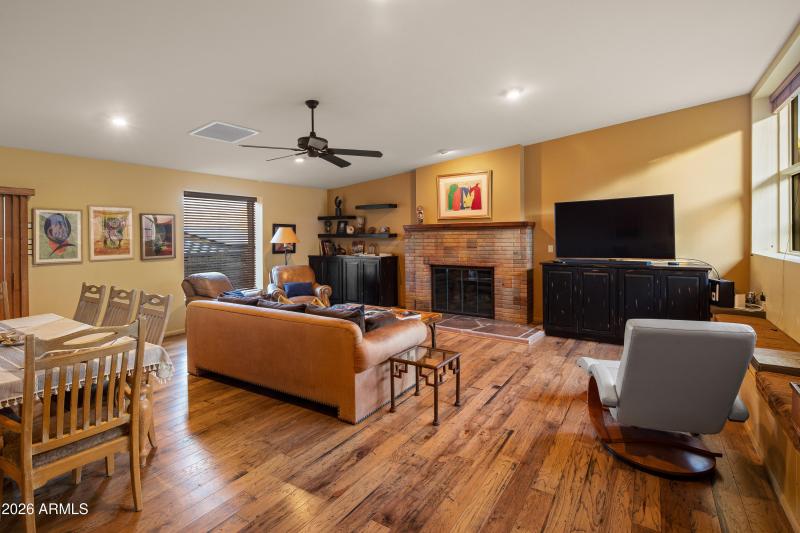 Living room/dining room - Main House