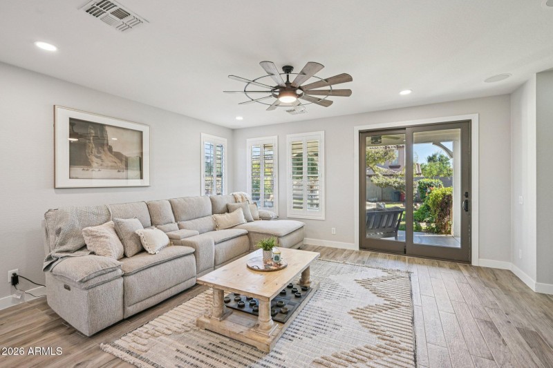 Living Room off Kitchen