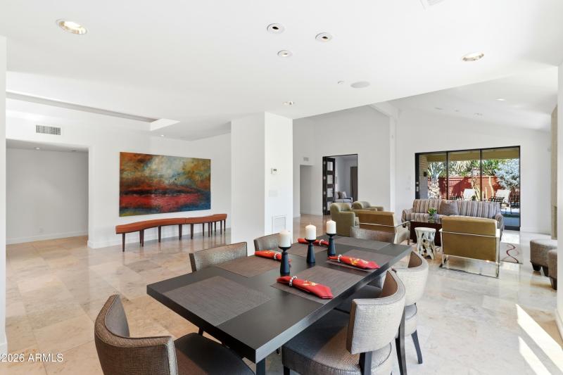 Dining area looking towards Living Room