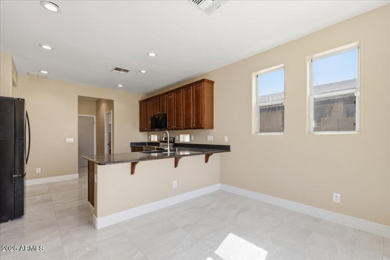 Kitchen and Eating area