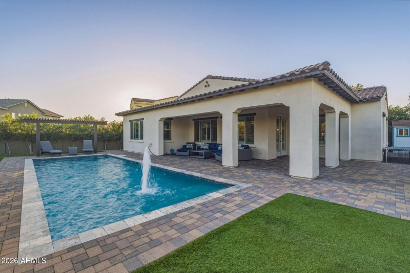 Pool and Covered Patio