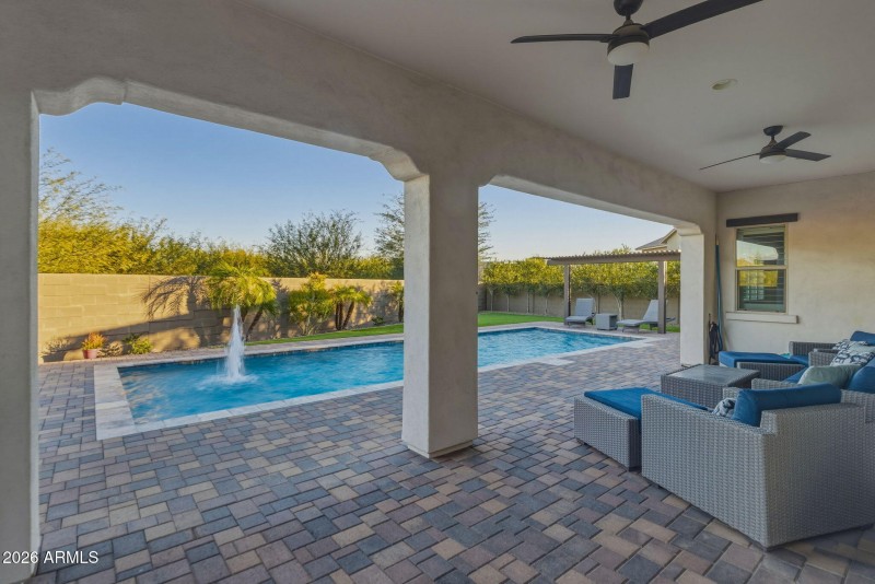 Pool and Covered Patio
