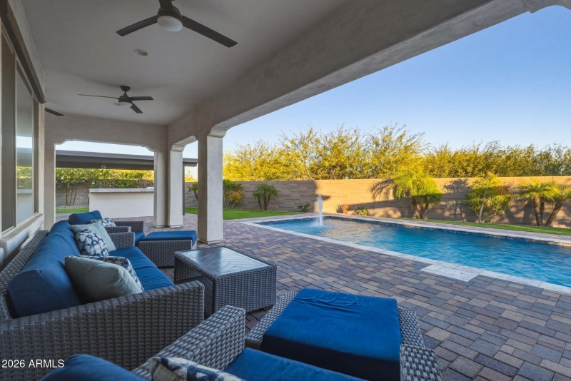 Pool and Covered Patio