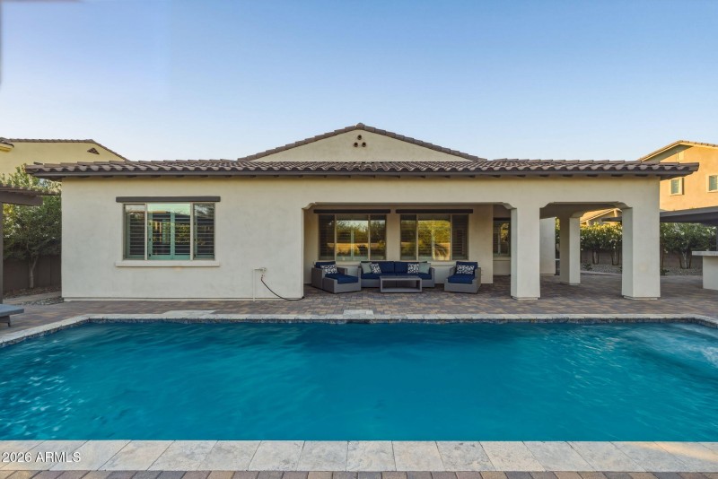 Pool and Covered Patio