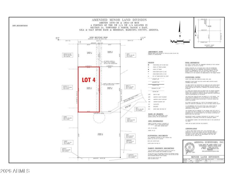LOT 4 - Site Plan