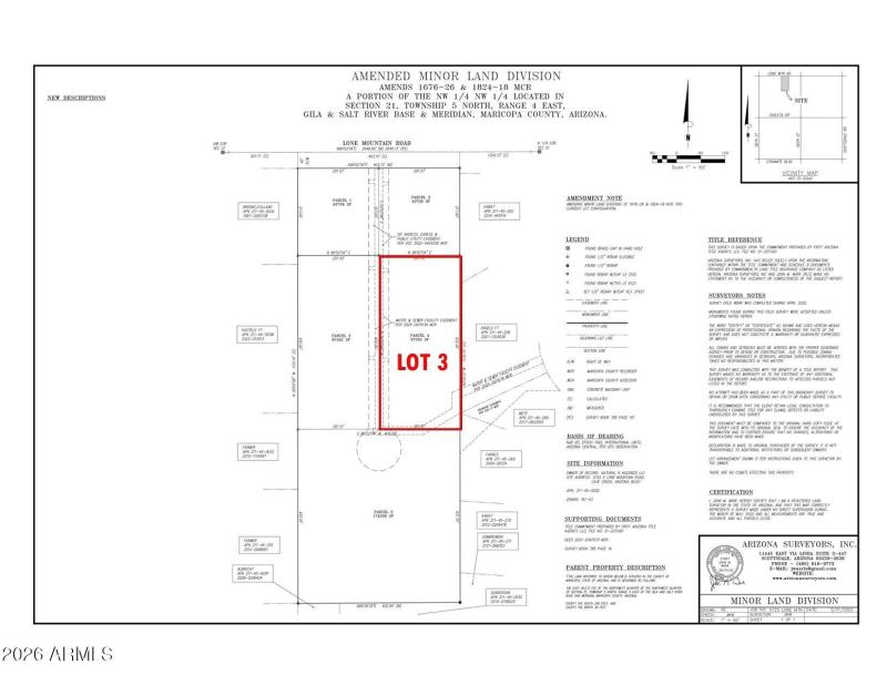 LOT 3 - Site Plan